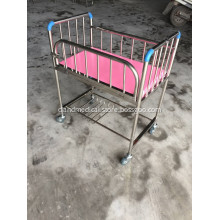 Good Price Folding Stainless Steel New Born Baby Bed